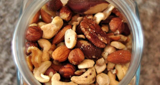 Nuts and seeds accounted for a third of new snack launches in 2013