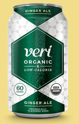 Veri launches line of low calorie organic sodas