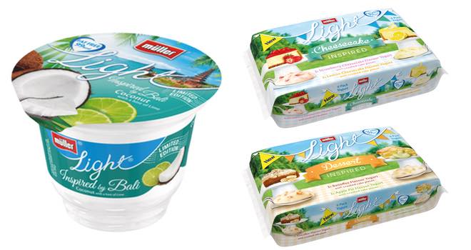 Müllerlight celebrates spring 2014 with new low-calorie products