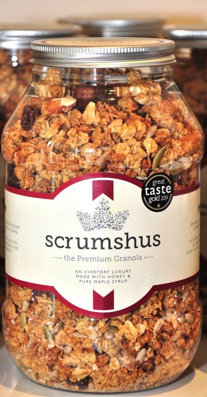 Scrumshus granola now available from Ocado
