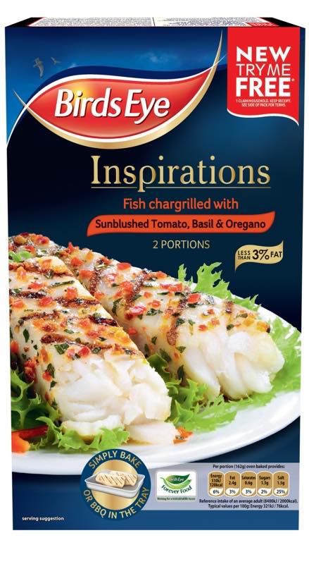 Fish Chargrills and Chicken Inspirations from Birds Eye