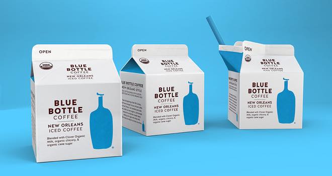 New look for Blue Bottle Coffee's New Orleans Iced Coffee