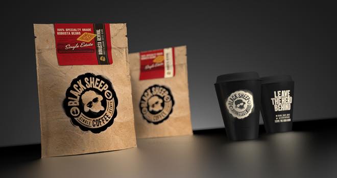 Cartils creates brand and design for Black Sheep Coffee