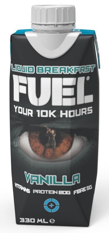 Fuel Your 10k Hours introduces vanilla flavour to Liquid Breakfast range