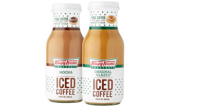 Krispy Kreme ready to drink Iced Coffee