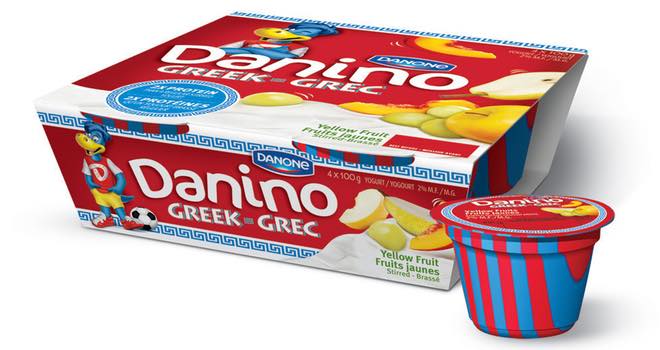 Danone launches Danino, a Greek yogurt for kids
