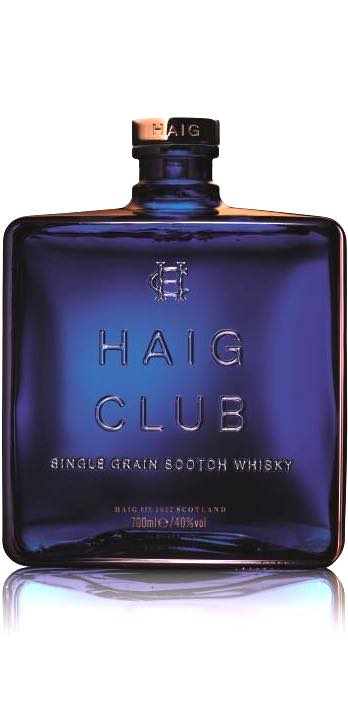 Haig Club Single Grain Scotch Whisky from Diageo and David Beckham