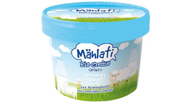 Leeb Biomilch's Mählati Eis Creme Joghurt