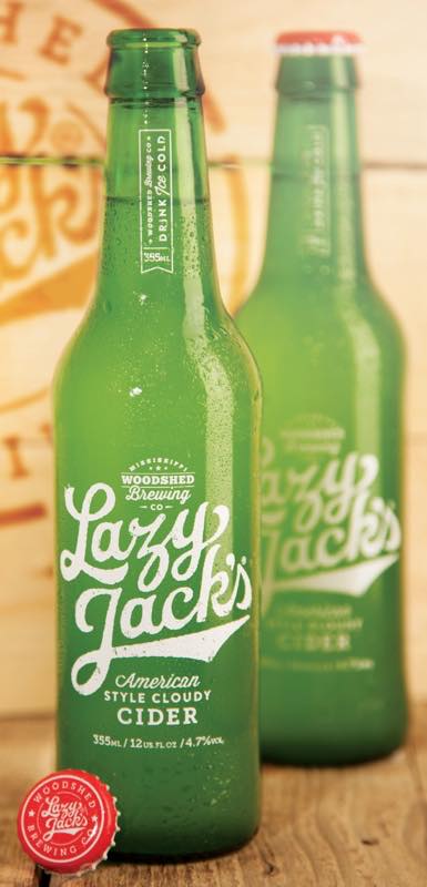 Lazy Jack's American-style cloudy apple cider