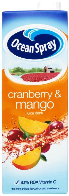 Ocean Spray Cranberry & Mango juice drink