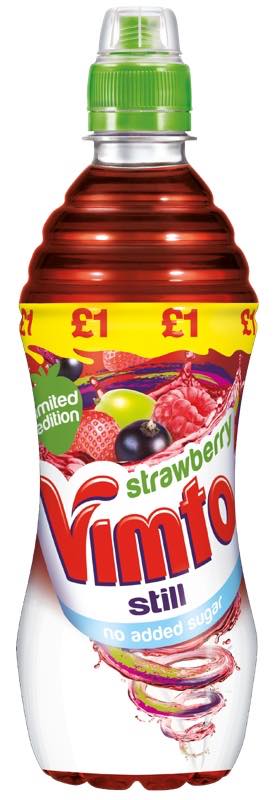 Vimto to launch limited edition Strawberry Still drink