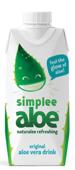 Simplee Aloe’s aloe vera drink