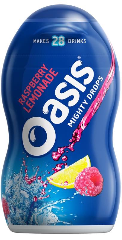 Coke enters UK water enhancer market with Oasis Mighty Drops