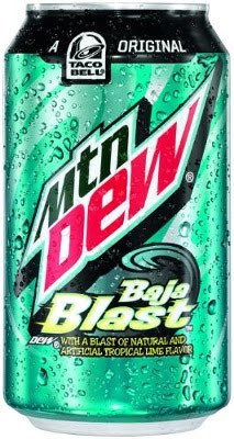 Mtn Dew Baja Blast in bottles and cans for 'limited time'