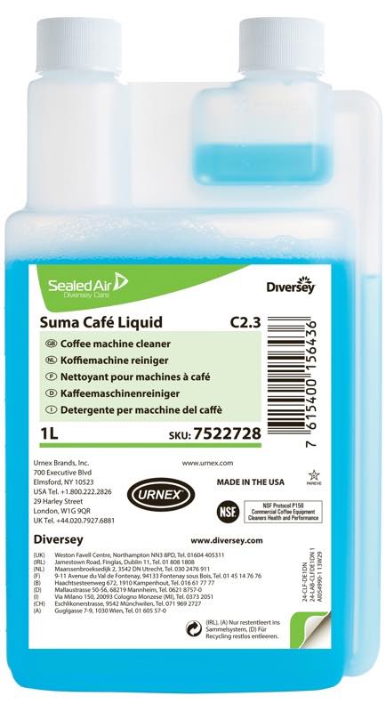 Diversey Care adds Suma Café for cleaner tasting coffee