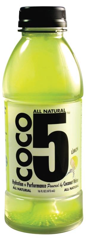 Coco5 coconut water rehydration drink