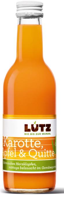 Bio-Lutz launches Karotte, Apfel & Quitte Bio-Fruchtsaft