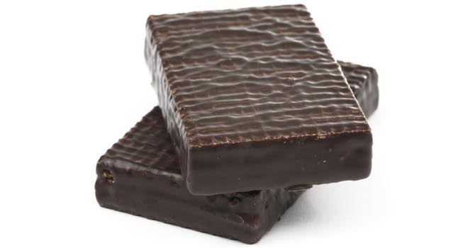 Protein-fortified, gluten-free wafer bar from Carmit Candy