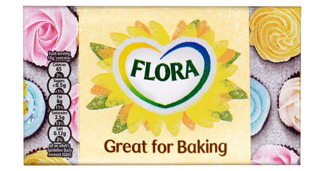 Flora Great for Baking block by Unilever UK