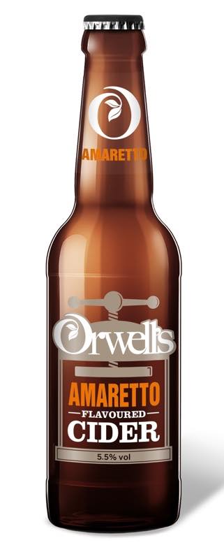 Orwell's Amaretto Flavoured Cider by SHS Drinks