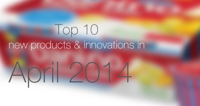 Top 10 new products and innovations on FoodBev.com, April 2014