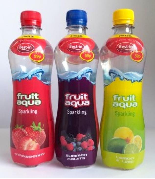Best-in Fruit Aqua flavoured spring water