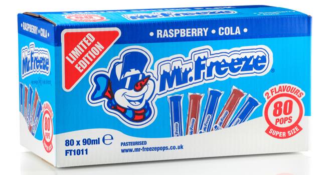 Mr Freeze launches limited edition bulk box