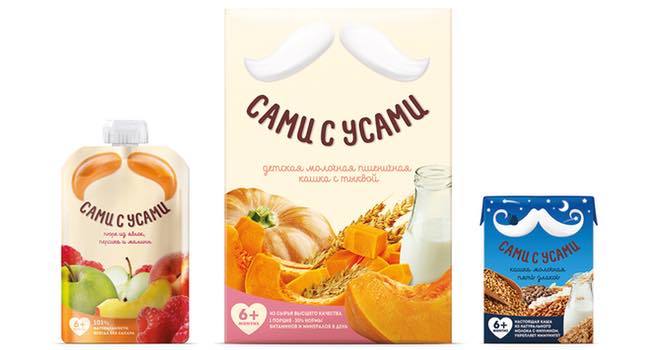 Pearlfisher creates Sami-s-Usami baby food brand for Umnitsa
