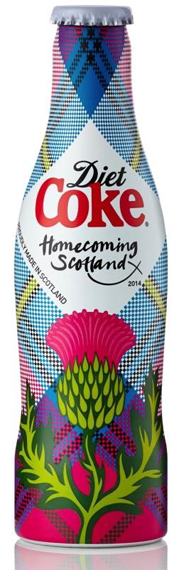 Coca-Cola reveals limited edition Diet Coke 'Homecoming Scotland' bottle