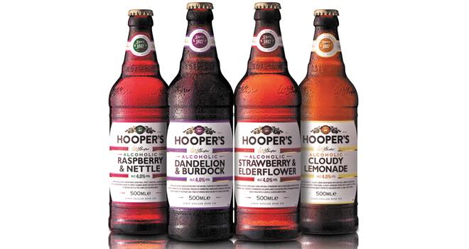 Embossed bottle design for Hooper's brand from Global Brands