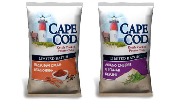 New flavours in Cape Cod Kettle Cooked Potato Chips range
