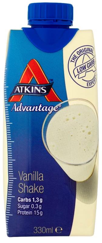Atkins launches low sugar Vanilla Shake