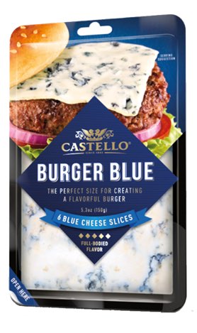 Castello Burger Blue cheese by Arla Foods