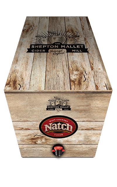 Shepton Mallet Cider Mill debuts bag-in-box range