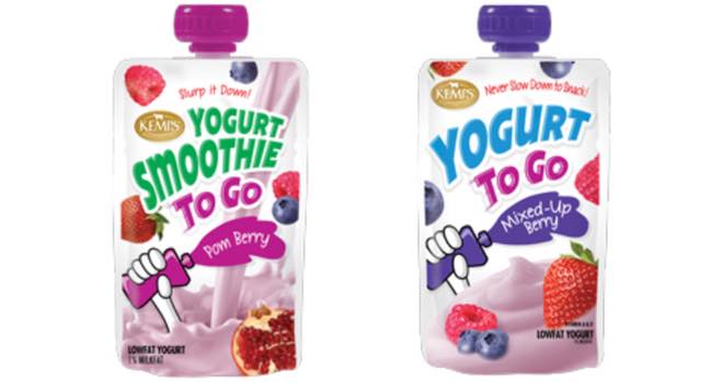 Kemps releases Yogurt To Go and Yogurt Smoothie To Go pouch packs