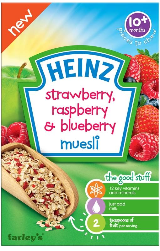 Heinz refreshes Infant Feeding Muesli range