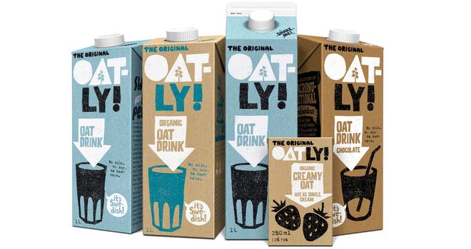Oatly to reveal new branding for oat-based milk alternative