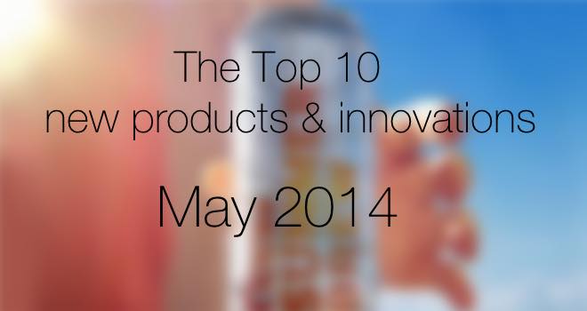 Top 10 new products and innovations on FoodBev.com, May 2014