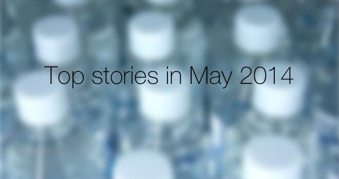 Top 10 stories on FoodBev.com, May 2014