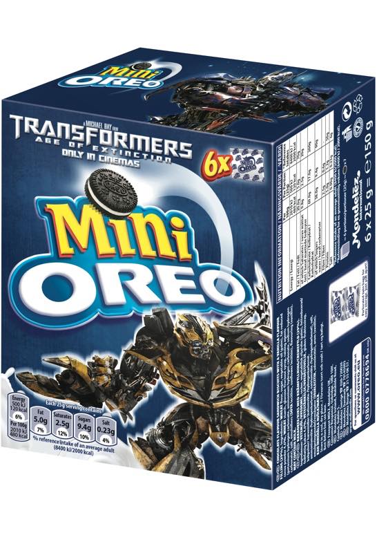 Oreo limited edition 'Transformers: Age of Extinction' pack