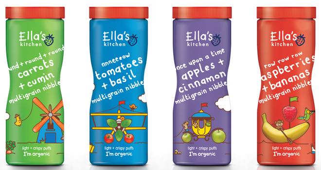 Parker Williams updates Ella's Kitchen brand