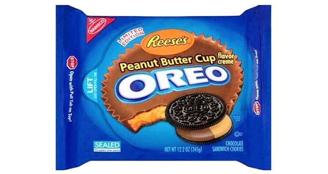 Limited edition Reese's Peanut Butter Cup Oreo