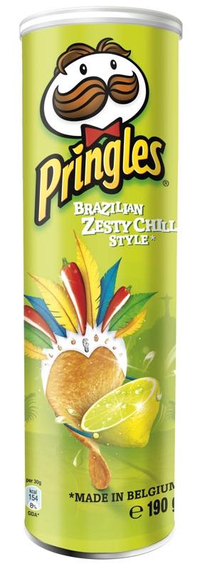 Pringles Brazilian Zesty Chilli Style