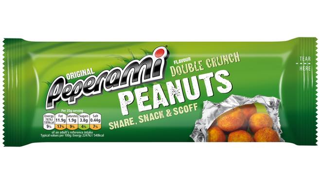 Peperami Double Crunch Peanuts