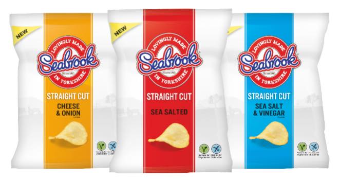 Seabrook Crisps reintroduces Straight Cut crisps into impulse channel