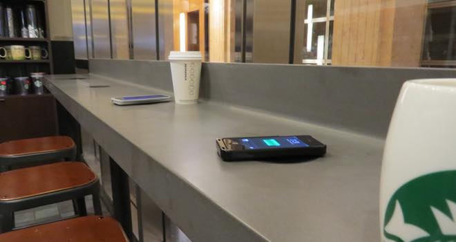 Duracell and Starbucks begin US rollout of Powermat wireless charging