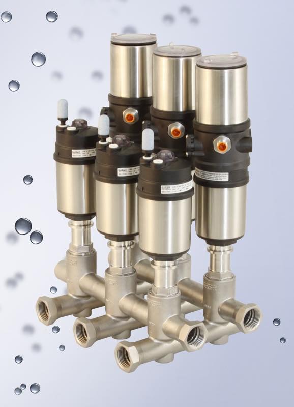 New valve body concept from Bürkert simplifies complex pipe interfaces