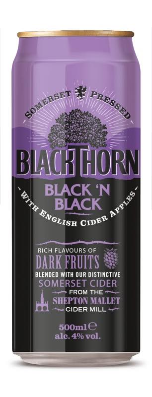 Blackthorn Cider undergoes brand refresh and unveils Black 'n Black