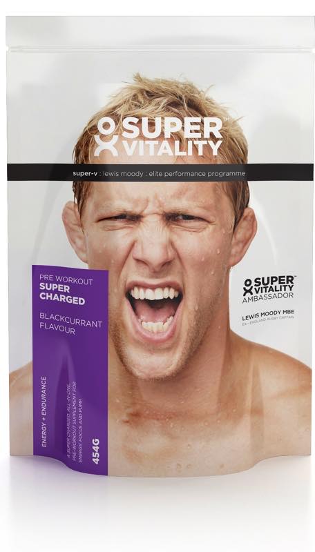 SuperVitality partners Lewis Moody for high-performance nutrition range