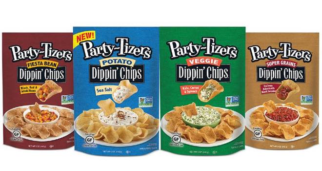 Party-Tizers Dippin' Chips reveals new look and Non-GMO status